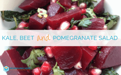 Kale, Beet and Pomegranate Salad