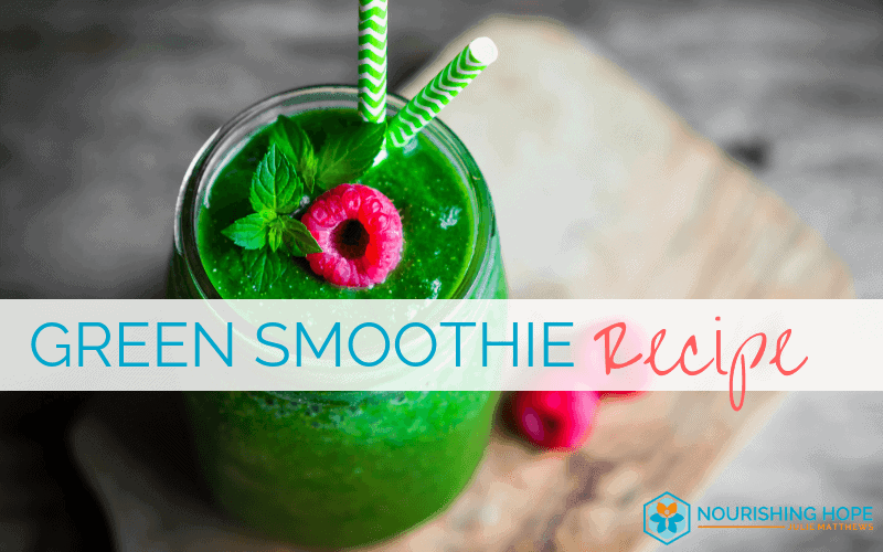 Green Smoothies…. YES, you can! (RECIPE)