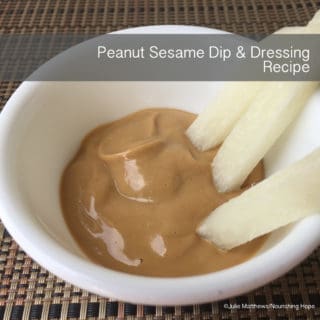 Peanut Sesame Dressing & Dip