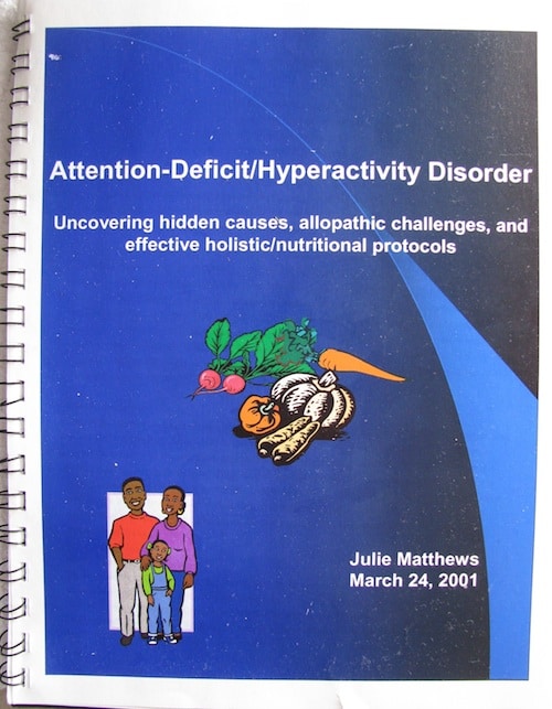 Julie’s Original Research Paper on ADHD