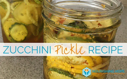 Zucchini Pickles [Recipe]