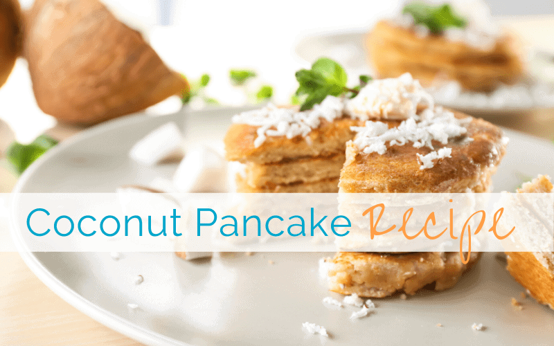 Coconut Pancakes (Grain-Free Recipe)