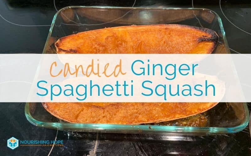 Candied Ginger Spaghetti Squash