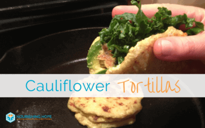Low Carb Cauliflower Tortillas