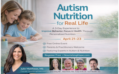 Autism Nutrition for Real Life: A 3-Day Plan to Improve Behavior, Focus, and Health Through Personalized Nutrition